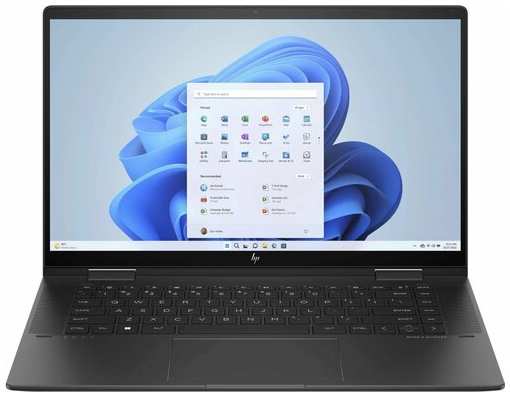 Ноутбук HP Envy x360 15-fh0005ci 8L5H5EA, 15.6″, трансформер, OLED, AMD Ryzen 7 7730U 2ГГц, 8-ядерный, 16ГБ LPDDR4x, 512ГБ SSD, AMD Radeon, Windows 11 Home, черный 19846519785167