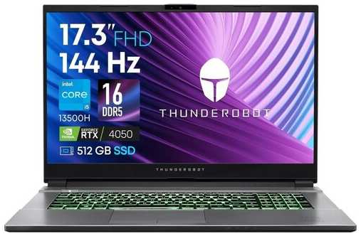 Ноутбук игровой Thunderobot 911 Plus G3 X/17.3″/Core i5-13500H/16/512/RTX 4050/Win