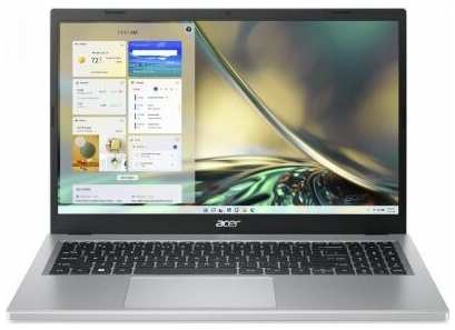 Ноутбук Acer Aspire 3 A315-24P-R103 AMD Athlon Silver 7120U, 2.4 GHz - 3.5 GHz, 8192 Mb, 15.6″ Full HD 1920x1080, 256 Gb SSD, DVD нет, AMD Radeon 610M, No OS, серебристый, 1.78 кг, NX. KDECD.005 19846525311543