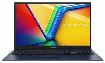 Ноутбук ASUS Vivobook 15 X1504ZA-BQ028 15.6 (1920x1080) IPS/Intel Core i5-1235U/8ГБ DDR4/512ГБ SSD/Iris Xe Graphics/Без ОС синий (90NB1021-M004T0) 19846534050279