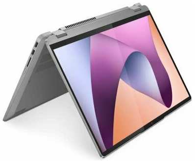 Ноутбук Lenovo IdeaPad Flex 5 16ABR8 82XY002MRK AMD Ryzen 7 7730U, 2.0 GHz - 4.5 GHz, 16384 Mb, 16″ WUXGA 1920x1200, 512 Gb SSD, DVD нет, AMD Radeon Graphics, Windows 11 Home, 2.1 кг, 82XY002MRK