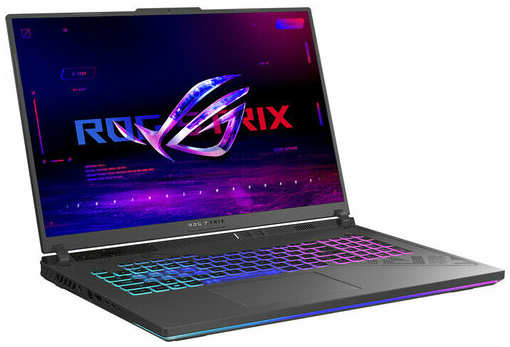 Игровой ноутбук Asus ROG Strix G18 G814JVR-N6010 18″ Intel Core i9 14900HX(2.39Ghz)/16Gb/1Tb/GeForce RTX4060 8GB/noOS/Eclipse (90NR0IF6-M000C0)