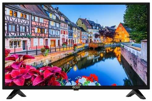 Телевизор Econ EX-32HS021B, 32″, 1366x768, DVB-T2/C/S2, HDMI 3, USB 2, Smart TV, чёрный 19846565965368