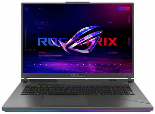 Игровой ноутбук Asus ROG Strix G18 G814JV-N6168 18″ Intel Core i7-13650HX(2.6Ghz)/16Gb/1Tb/GeForce RTX4060 8GB/DOS/Eclipse (90NR0CM1-M00BC0)
