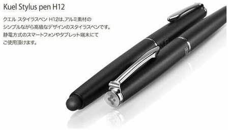 Devia Стилус-перо-ручка SGP Stylus Pen Kuel H12 для iPod Touch, iPhone и iPad, черная 19846602356418