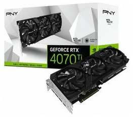 Видеокарта PNY GeForce RTX™ 4070 Ti 12GB Verto Triple Fan Stealth VCG4070T12TFXPB1 (12 ГБ) 19846606975845