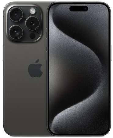 Смартфон Apple iPhone 15 Pro 128 ГБ, Dual: nano SIM + eSIM, черный титан 19846612681938
