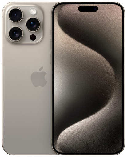 Смартфон Apple iPhone 15 Pro Max 256 ГБ, Dual: nano SIM + eSIM, титан 19846612745382