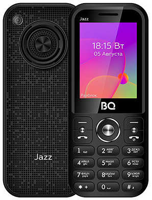 Телефон BQ 2457 Jazz, 2 SIM, black 19846612745594