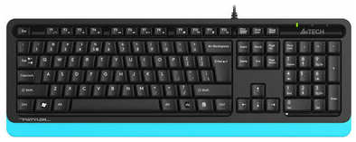 Клавиатура A4Tech Fstyler FKS10 черный/синий USB 19846620006449