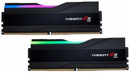 Оперативная память G.skill DDR5 Trident Z5 RGB 48GB (2x24GB) 6400MHz CL36 (36-48-48-102) 1.4V (F5-6400J3648G24GX2-TZ5RK) Black 19846620140851