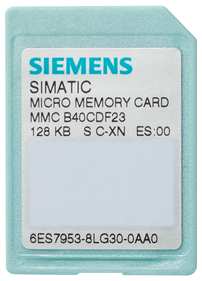 Siemens Карта Памяти SIMATIC S7, S7-300/C7/ET 200, 3.3 V NFLASH, 512 KB 6ES7953-8LJ31-0AA0 Новый, 100% Оригинал с завода, не восстановленный