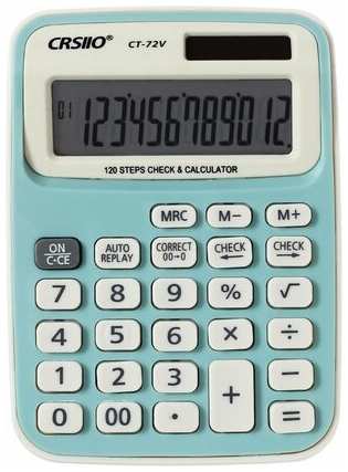 Калькулятор настольный 12-разрядный CT-72V 19846632228424