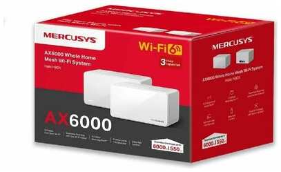 Wi-Fi Mesh система Mercusys MESH система/ AX6000 Whole Home Mesh Wi-Fi 6 System 19846637317200