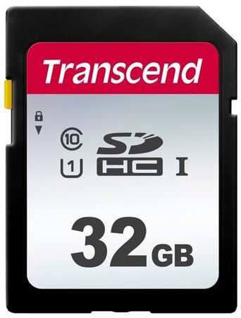 Карта памяти Transcend SDXC 128 ГБ Class 10, V30, UHS-I, R/W 95/40 МБ/с, черный