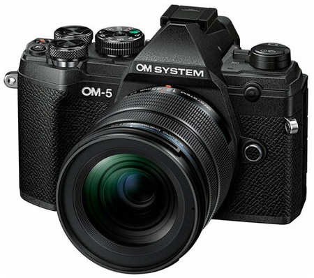 Беззеркальный фотоаппарат OM System OM-5 Kit 12-45mm f/4 Pro черный 19846651321336