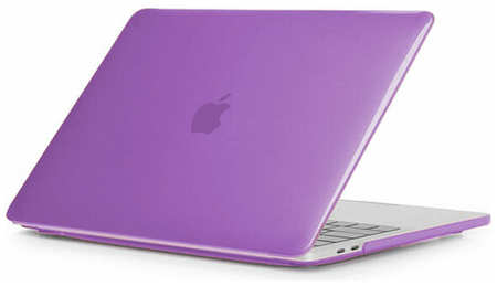 Isa Пластиковая накладка для Macbook Pro 16 2019 A2141 Hard Shell Case Фиолетовая глянцевая