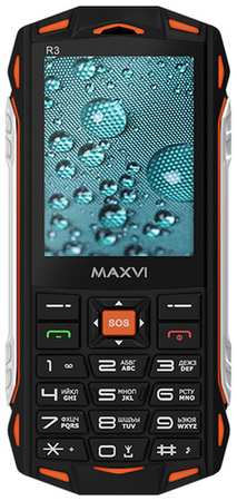 Телефон MAXVI R3, 2 SIM, красный 19846674061395