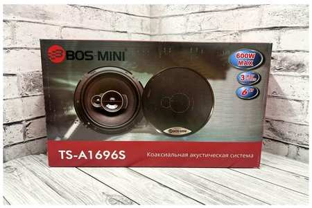 Автомобильная акустика/колонки /динамики Bos-Mini TS-A1696R 19846680574615