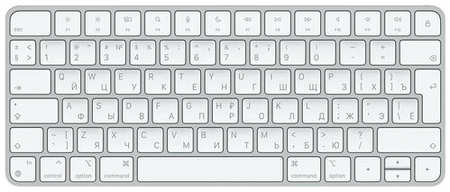 Клавиатура беспроводная Apple Magic Keyboard серебристая (MK2A3RS/A)
