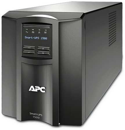 Интерактивный ИБП APC by Schneider Electric Smart-UPS SMT1500IC черный 1000 Вт