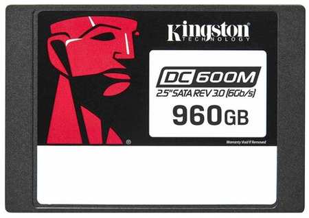 Накопитель SSD 2.5″ Kingston Enterprise DC600M SATA 3 960GB (SEDC600M/960G) 19846704522303