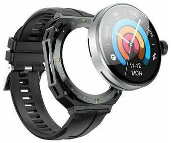 Смарт часы / Умные часы / Smart Watch / Фитнес часы / Hoco Y14, цвет черный 19846715453165