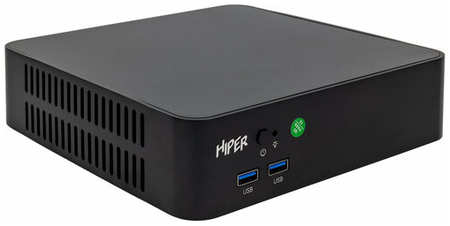 Неттоп Hiper AS8 i3 10105 (3.7) 8Gb SSD256Gb UHDG 630 noOS GbitEth WiFi BT 120W черный (I3105R8S2NSB) 19846719811810