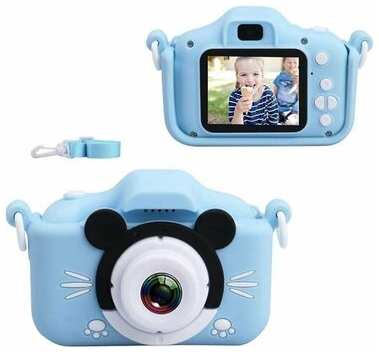 Детский цифровой фотоаппарат / Компактный фотоаппарат Cute Little Mice / Childrens Fun Camera Мышонок