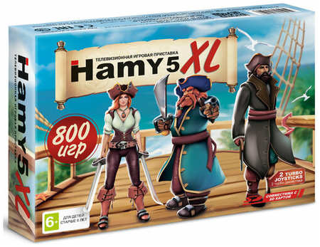 Игровая Приставка ″Hamy 5 XL″ (16+8 Bit) AV+HDMI (800в1)