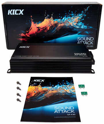 Kicx Автомобильный Усилитель звука SA 4,90 19846732039850