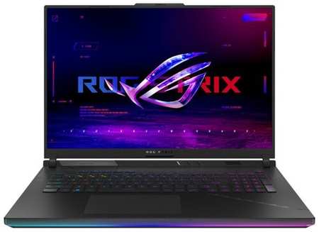 Игровой ноутбук ASUS ROG Strix SCAR G18 G834JZ-N6068 Intel i9-13980HX/32G/1T SSD/18″ QHD+(2560x1600) 240Hz/RTX 4080 12G/No OS Черный, 90NR0D31-M004M0 19846734180835