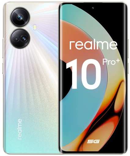 Смартфон realme 10 Pro+ 5G 8/256 ГБ CN, Dual nano SIM, золотой 19846735747876