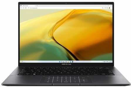 Ноутбук Asus Zenbook 14 UM3402YA-KP688 14″(2560x1600) AMD Ryzen 5 7530U(2Ghz)/16GB SSD 512GB/ /No OS/90NB0W95-M016J0