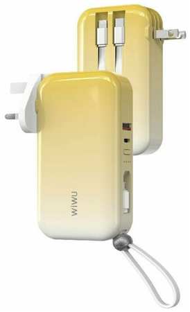 Зарядное устройство с функцией Power Bank на 10000 мАч WiWU JC-23, 3 в 1 US+UK+EU 22.5 Вт