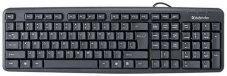 Defender Element HB-520 Keyboard, USB, черная, проводная