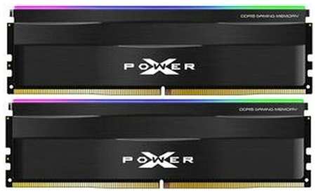 Оперативная память Silicon Power DDR5 32Gb (2x16Gb) 6000MHz pc-48000 XPOWER Zenith RGB Black CL40 1.35V (SP032GXLWU600FDF) 19846748520619
