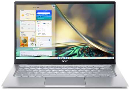 Ноутбук Acer Swift 3 SF314-512-744D 14″ QHD IPS/Core i7-1260P/16GB/512GB SSD/Iris Xe Graphics/Win 11 Home/RUSKB/серебристый (NX. K0FER.004) 19846752110356