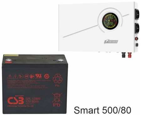 ИБП Powerman Smart 500 INV + CSB GPL12800 19846754378306
