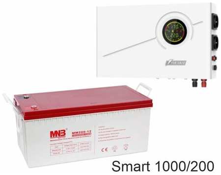 ИБП Powerman Smart 1000 INV + MNB MМ200-12 19846754378320