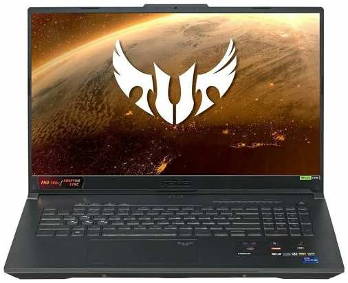 Игровой ноутбук Asus TUF Gaming F17 FX707ZU4-HX058 (Intel Core i7 12700H/16Gb DDR4/SSD512Gb/nVidia GeForce RTX4050/17.3/IPS/FHD (1920x1080)/DOS/)