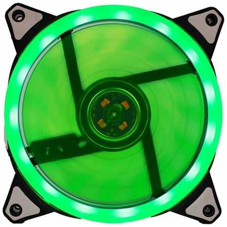 Вентилятор компьютерный Бренд DLED ″Зеленый″ 120 мм LED Molex 3 pin ORIGINAL V1 19846766184857