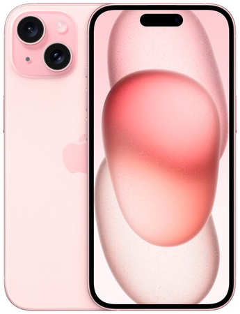 Смартфон Apple iPhone 15 256 ГБ, Dual еSIM, розовый 19846766719954