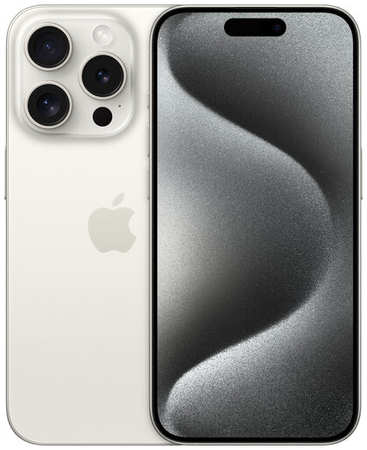 Смартфон Apple iPhone 15 Pro 512 ГБ, Dual nano SIM, белый титан 19846766719957