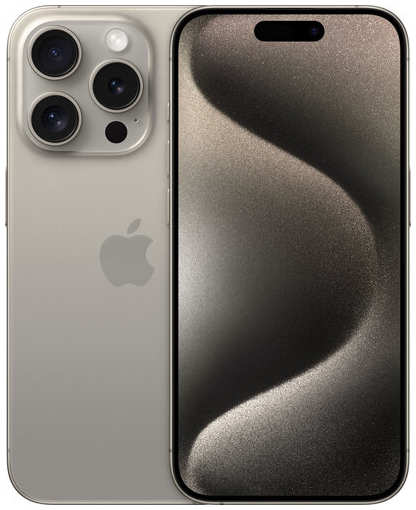 Смартфон Apple iPhone 15 Pro 256 ГБ, Dual nano SIM, титан 19846766764381