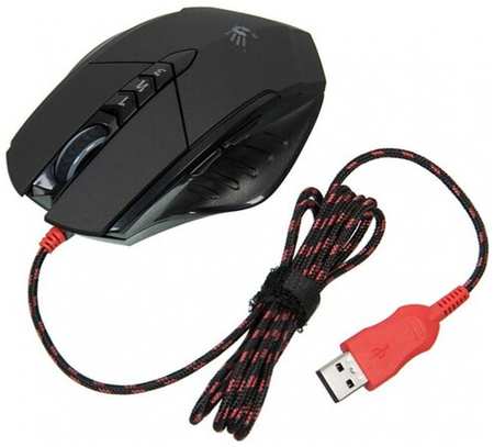 Мышь компьютерная A4Tech Bloody V7 чер опт (3200dpi) USB3.0 (8but) 19846767692721
