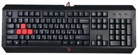 Клавиатура A4Tech Q100 черная, USB, LED 19846767697241