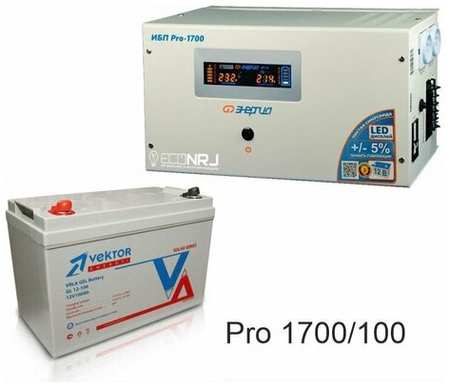 Энергия PRO-1700 + Аккумуляторная батарея Vektor GL 12-100