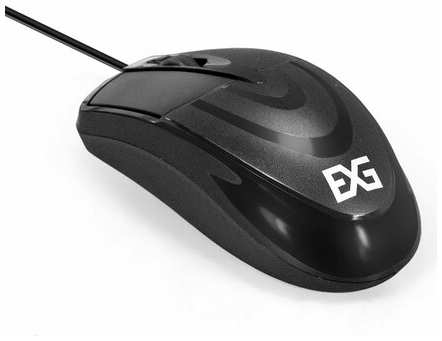 Мышь ExeGate Professional Standard SH-8025 (USB, оптическая, 1000dpi, 3 кнопки и колесо прокрутки, длина кабеля 1,5м, черная, Color Box) EX295306RUS