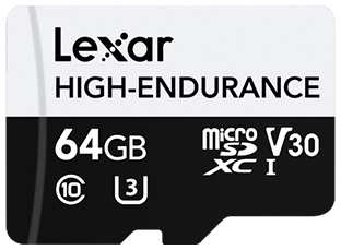 Карта памяти microSDXC Lexar 64 ГБ (HIGH64) (Black) 19846782758252